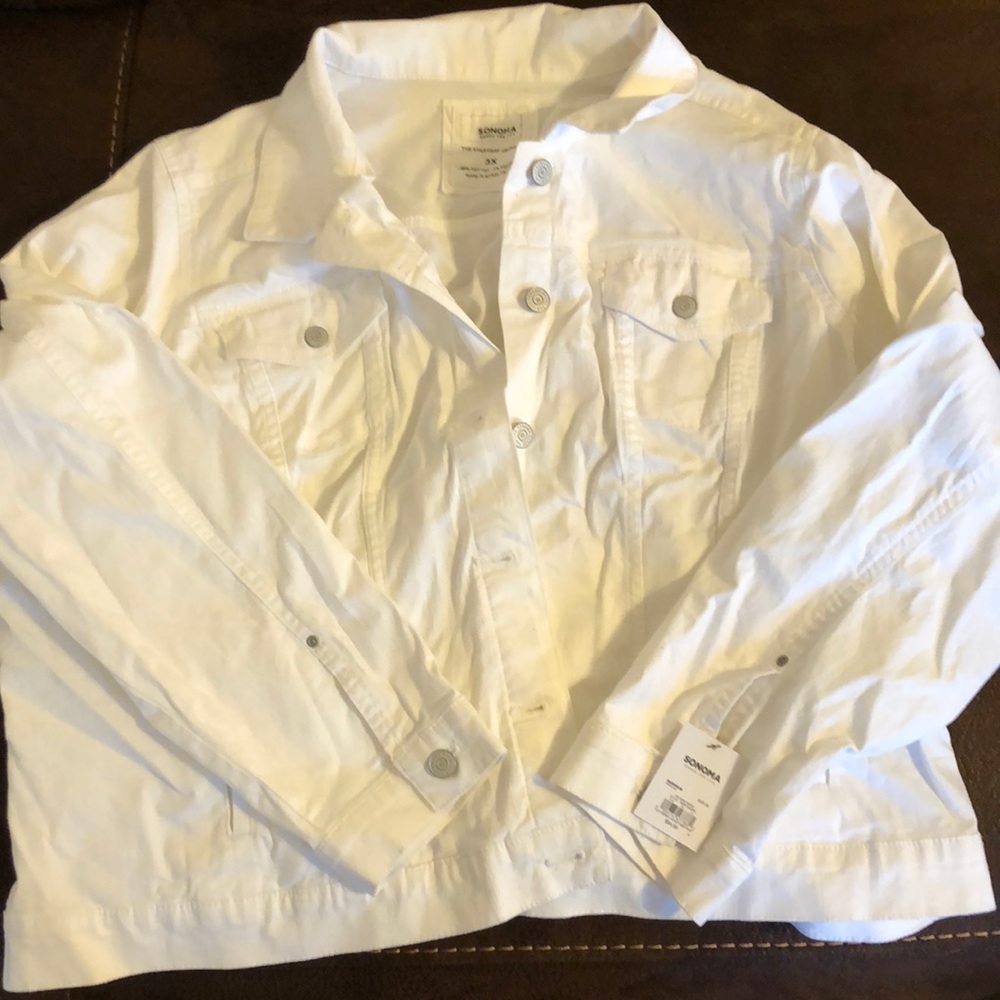 White jacket